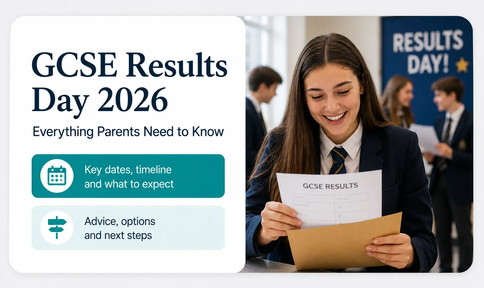 GCSE Results Day 2026: Date, Time, Grades, Resits & What to Do Next